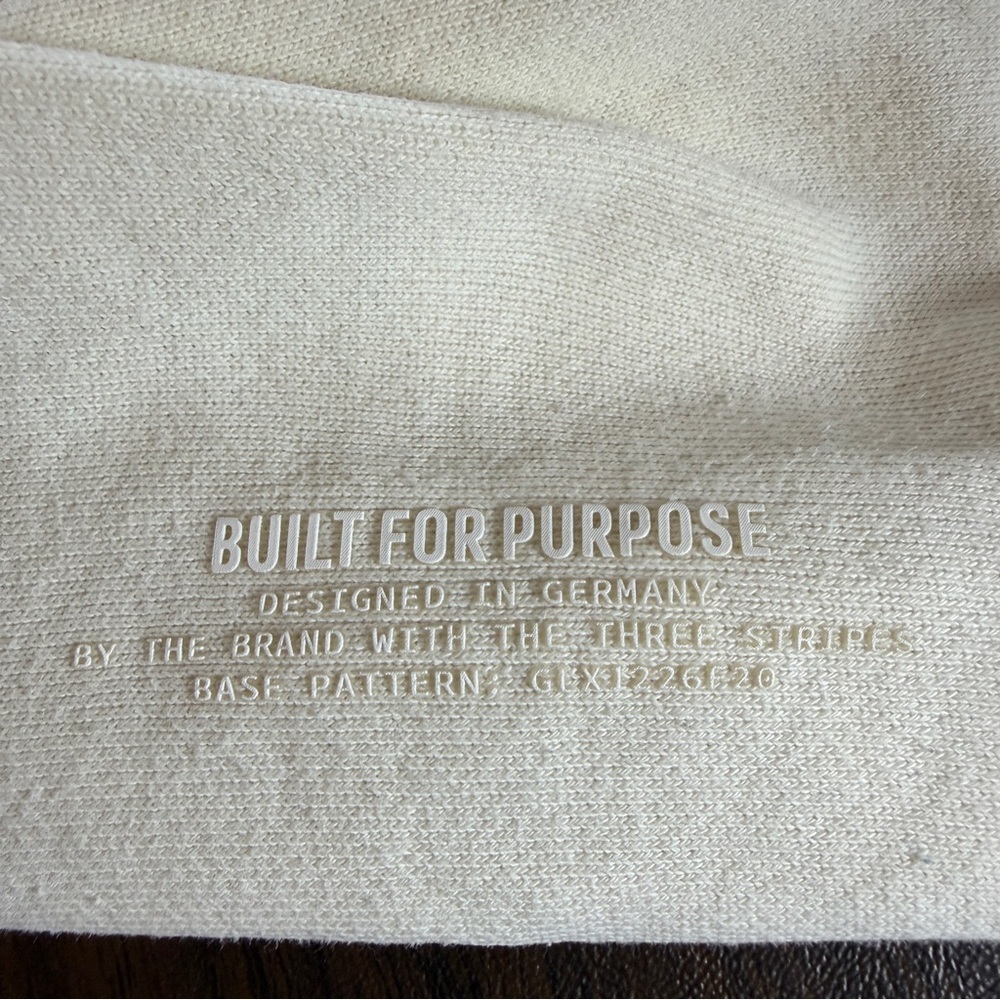 Adidas Men's White Hoodie Sweater with Zipper Pockets Sz L - Picture 3 of 9